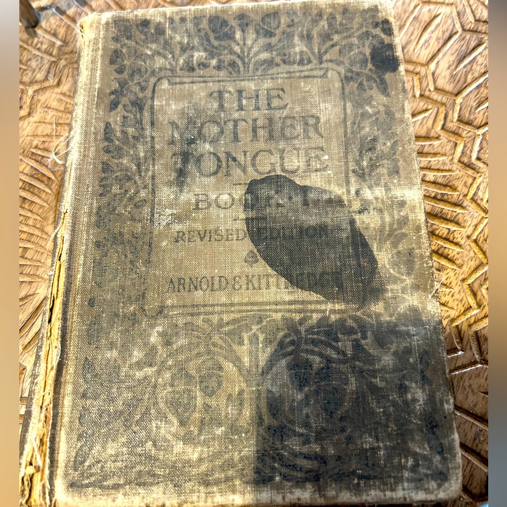 Vintage Book 'The Mother Tongue'